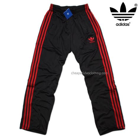 pants red adidas|adidas pants with red stripes.